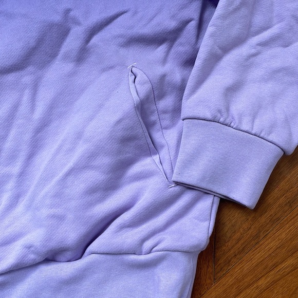 Pangaia spring dawn capsule hoodie in twilight purple - Picture 8 of 11